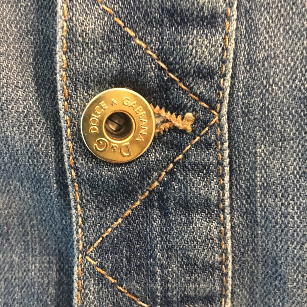 Dolce gabbana denim skirt. Size 28 - Picture 3 of 6